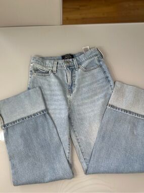 Banana Republic Light Blue Straight-Leg Jeans